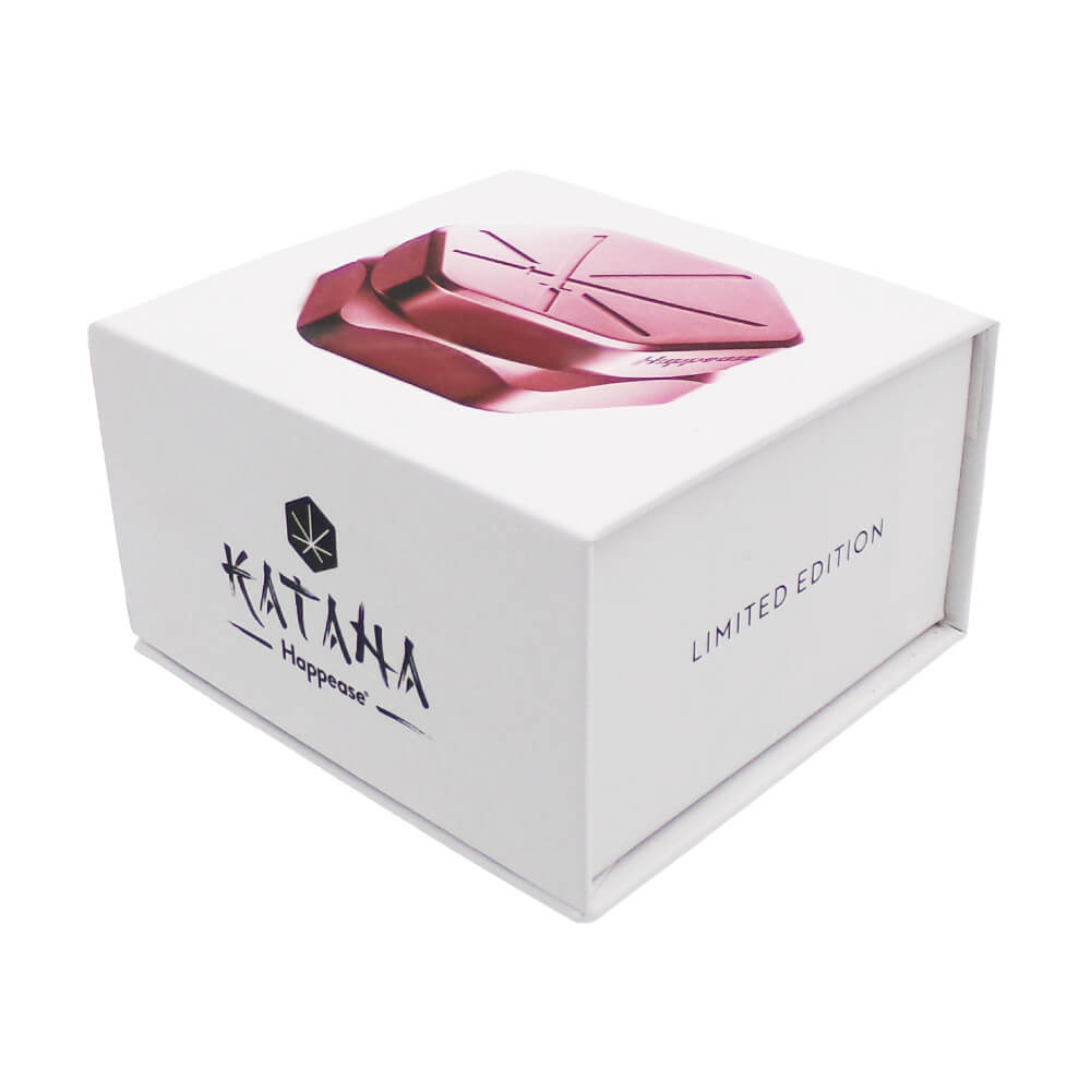 Happease Katana Aluminium-Grinder 2-teilig 60mm pink