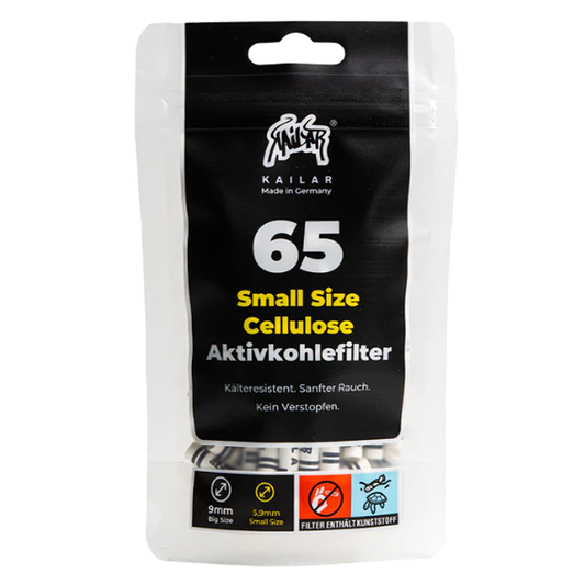 Kailar Cellulose Aktivkohlefilter 65 Stk. weiss
