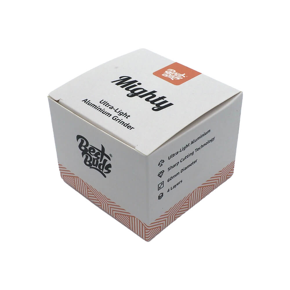 Best Buds Mighty Aluminium Grinder Black 4-teilig 60mm bronze