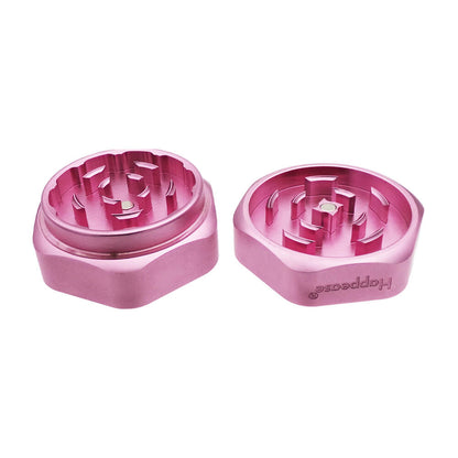 Happease Katana Aluminium-Grinder 2-teilig 60mm pink