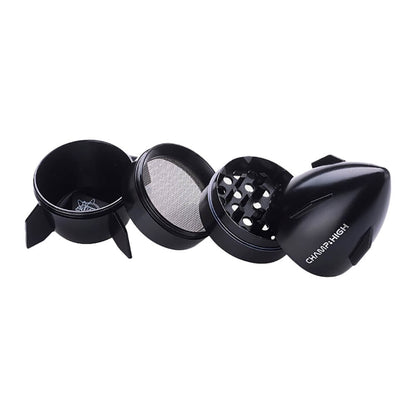 Champ High Herb Grinders Spaceship 50mm schwarz